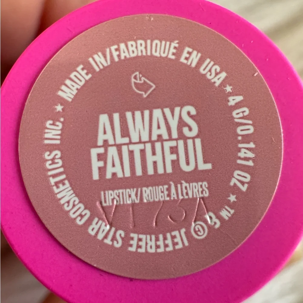 Jeffree Star Velvet Trap Matte Lipstick In Always Faithful